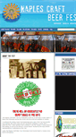 Mobile Screenshot of naplescraftbeerfest.com